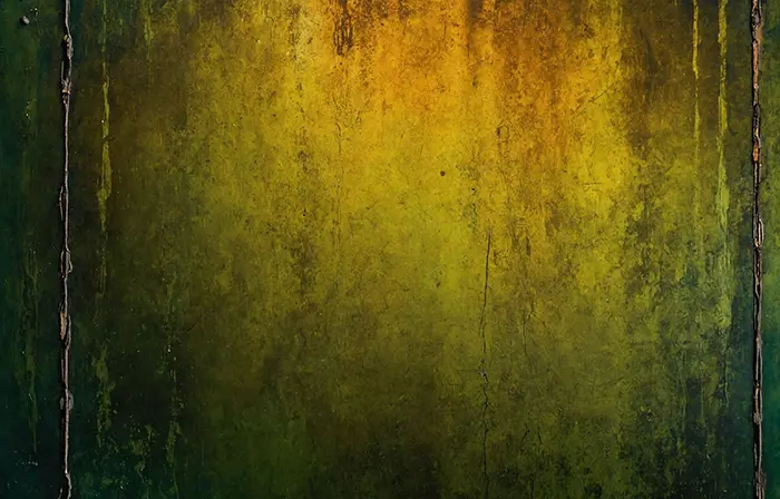 Green and Yellow Old Paint Transition Backdrop
